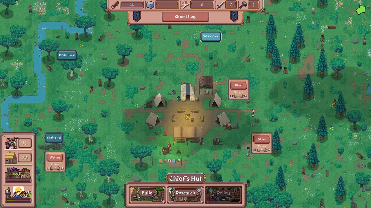 Hearth and Hamlet gameplay screenshot 2